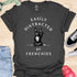 Easily distracted by frenchies - V17 - The Wave T-Shirt